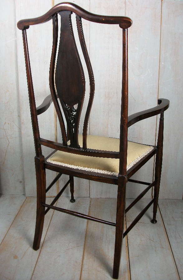 Arts and Crafts Bedroom Armchair